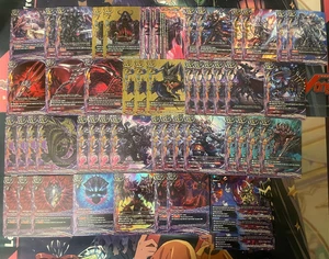 FUTURE CARD BUDDYFIGHT - DARKNESS DRAGON WORLD BLACK KNIGHT DECK - DEATH RULER - Picture 1 of 1