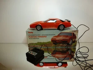 TANDY 60-2366 PONTIAC FIREBIRD - REMOTE CONTROL - RED L26.5cm - GOOD CONDITION - Picture 1 of 7
