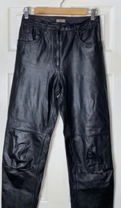Vintage Toffs Motorcycle Leathers Pants VTG Size 10 Modern 6 See Description - Picture 1 of 11