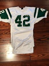 Vtg Wilson Eastern Michigan Eagles Football Game Used Worn Jersey NY Jets 