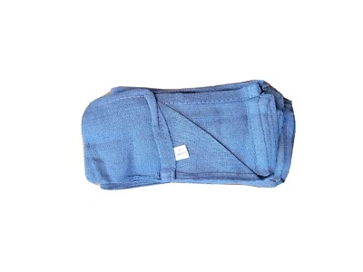 WINDOWS101 Recycled Surgical Huck Towel Dk Blue/ Cream 22n X 17in *lot Of 5*