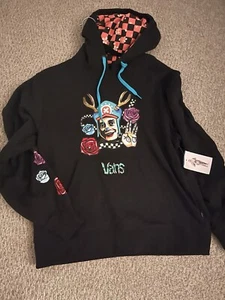 VANS x One Piece Mens Chopper X Cookie Hoodie Black Men’s Size X-Small NWT - Picture 1 of 5
