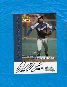 DARRELL EVANS AUTO 1999 SPORTS ILLUSTRATED GREATS OF THE GAME AUTOGRAPHS BRAVES - Picture 1 of 1