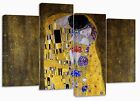 Gustav Klimt, the kiss,  split canvas prints
