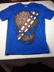 St456 Star Wars Chewbacca Heart T-Shirt Medium - Picture 1 of 6