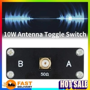 10W 1-to-2 Portable SDR Transceivers Radio Switch Aluminum Alloy DC-500Mhz - Zdjęcie 1 z 12
