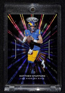 2022 Panini Certified #53 Matthew Stafford Black Mirror 1/1 PRISTINE 💎