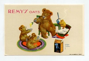 Illustrator Lawson Wood.Advertising REMY'S. Bear - Picture 1 of 2