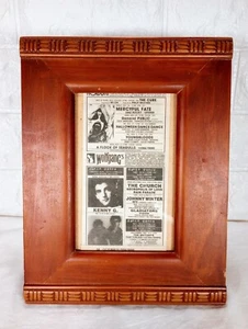 Pubblicità promozionale concerto rock originale Mercyful Fate & More 1984 - Foto 1 di 5