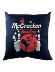 Mccracken Bowling Poduszka dekoracyjna Gamer Gaming Kingpin Gry Zabawny symbol Logo Znak