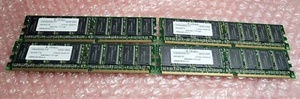 Infineon HYS64D32300GU-5-B 32mX64 SDRAM 256MB DDR 400 CL3 **Lot of 4** - Picture 1 of 8