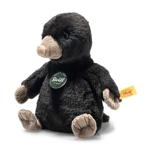 Peluche Steiff Diggy Mole 067396 nuovo con etichette 7,5" seduto (RITIRATO) - Foto 1 di 8