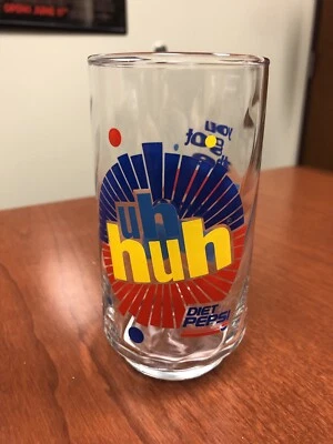 Vintage Diet Pepsi Drinking Glass | Ray Charles Era Pepsi Merch - Image 1 of 3