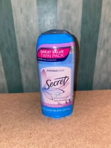 Secret Invisible Solid Antiperspirant Deodorant Clean Lavender 2.6 oz 2 Pack USA
