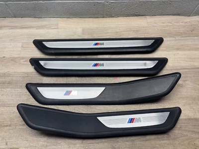 BMW 740I 760I 750I F01 OEM 09-15 SET SPORT DOOR SILL COVER TRIM INNER SCUFF - Изображение 1 из 4