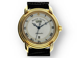 Original Maurice Lacroix Damen Uhr in Edelstahl vergoldet
