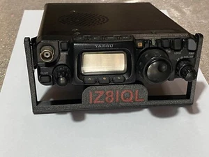 Supporto Personalizzato per Yaesu FT-817 - Stampa 3D con Nominativo - Imagen 1 de 7