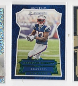 2016 Panini Sacrifice Die Cuts Patriots Football Card #56 Martellus Bennett /199 - Picture 1 of 1