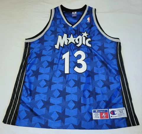 AUTHENTIC sewn Champion Orlando Magic jersey #13 Booker blue stars size 52 XXL Cover