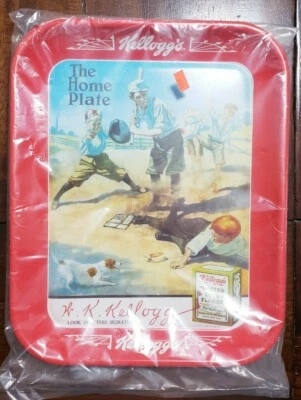 Vintage Decor Kellogg's "The Home Plate" Serving Tray 1912 Collectable Retro - Image 1 of 2