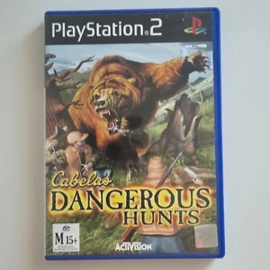 Cabela's Dangerous Hunts Sony PlayStation 2 PS2 - Tested Pal With Manual - Picture 1 of 4