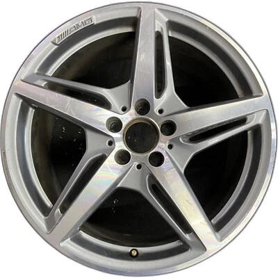 Mercedes-benz 19x9 Gt GREY FRONT Wheel OEM Rim Factory Stock 2016-2021 - Image 1 of 4