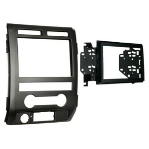 Metra 95-5822B Black Double DIN Stereo Install Dash Kit for Select 2009-10 Ford - Picture 1 of 1