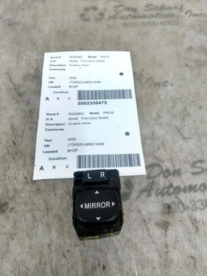 Interruptor de puerta delantera del conductor Espejo del conductor Prius V Se adapta 04-09 12-13 PRIUS 374769 Foto 1 de 4