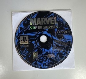 Marvel Super Heroes (Sony PlayStation 1 PS1) Disc Only Tested Working
