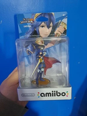 Boneco Lucina Super Smash Bros Amiibo Nintendo novo em folha lacrado - Imagem 1 de 4