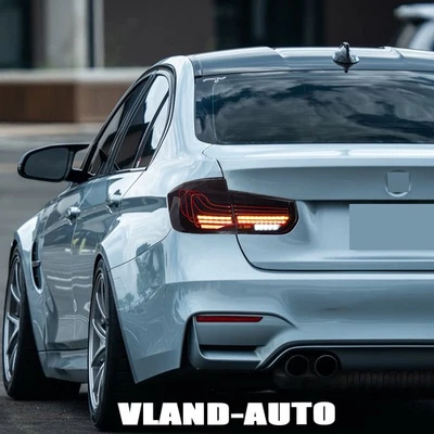 Luz trasera láser LED para BMW Serie 3 2012-2018 M3 F30 F35 F80 luces traseras ahumadas Foto 1 de 4
