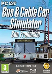 Bus & Cable Car Simulator San Francisco - PC Computer Video Game - Picture 1 of 1