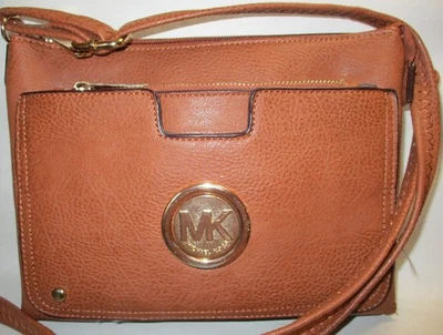 MK MICHAEL KORS CROSSBODY BAG WITH FRONT POCKET ZIP CLUTCH POUCH - Image 1 of 4