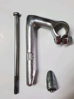 De colección 1972 Schwinn Cromo Forjado Bicicleta Barra Drop Vástago Bicicleta Universitario Suburbano  Foto 1 de 4