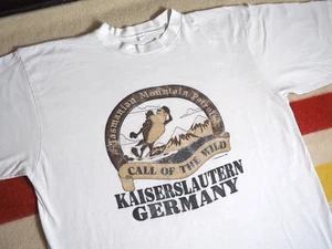 Vintage 80s Artex Looney Tunes Taz Germany Alps Art White Tee T-Shirt Mens 2XLT - Bild 1 von 7