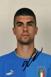 ITALY & ROMA: GIANLUCA MANCINI SIGNED 6x4 PORTRAIT PHOTO+COA - Picture 1 of 1