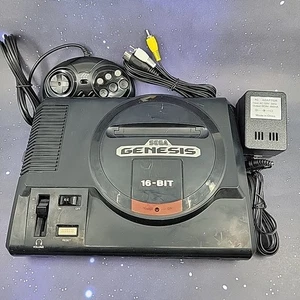Sega Genesis Model 1 Video Game Console System 1601 Tested Working b - Picture 1 of 8