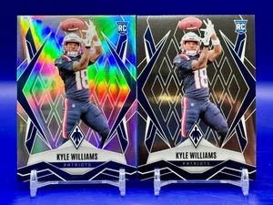 2025 Panini Phoenix Kyle Williams #163 Silver Prizm (RC) + Base (RC) Patriots - Bild 1 von 2