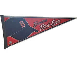 2007 Boston Red Sox Pennant Full Size Baseball Cap Rico Industries Tag Express - Picture 1 of 8