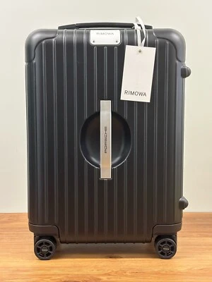 Rimowa x Porsche PTS Kabinenkoffer Cabin Trolley Black (full Set, limited) - NEU - Bild 1 von 4