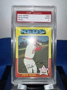 1975 Topps #320 Pete Rose Cincinnati Reds EXMT Rare Estate Sale - Picture 1 of 7