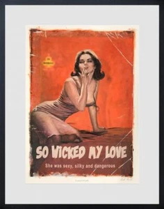 Linda Charles - So Wicked My Love - Limited Edition Framed - Picture 1 of 1