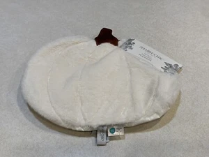 Shabby Chic Placemats Halloween Pumpkins Beige Faux Fur Set of 4 NWT - Picture 1 of 6