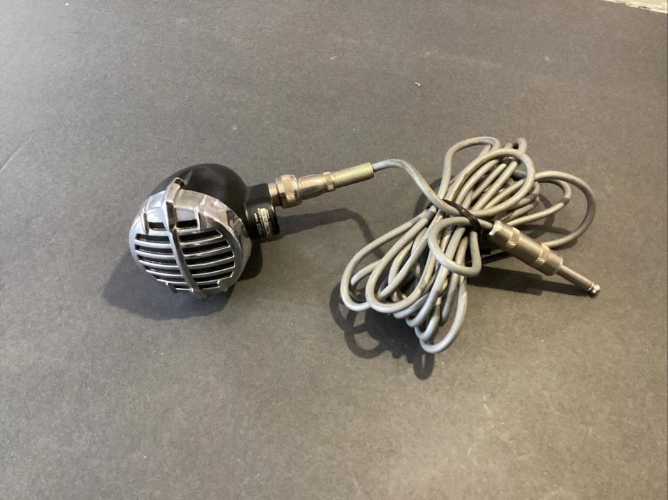 Vintage Astatic JT-30 Harp Mic Harmonica Microphone W/ Cord TESTED Free Ship - Image 1 of 4