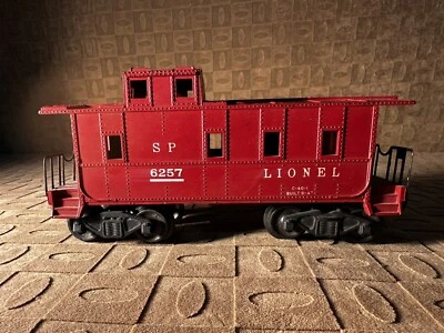 Vintage Lionel 6257 SP Red Caboose O Gauge (A4) - Image 1 of 4