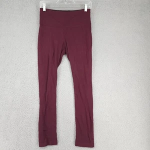 White House Black Market Women's Elastic Waist Burgundy Pants Size Small Rayon - Picture 1 of 7