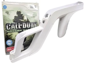 Call Of Duty Modern Warfare And Genuine Nintendo Zapper Gun Wii PAL *Complete* - Picture 1 of 4