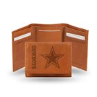 Dallas Cowboys NFL Embossed Leather Trifold Wallet ~ New