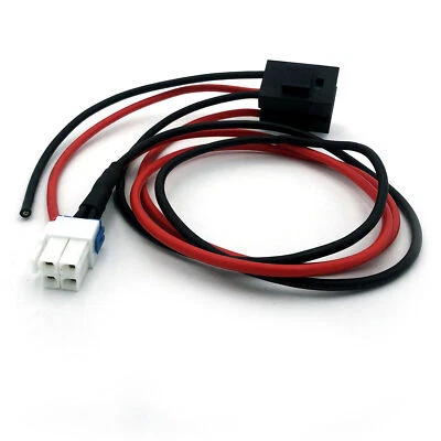 Cavo alimentazione DC 4 pin 12AWG per Yaesu Icom IC-7100 IC-7300 IC-7000 IC-7610 Alinco - Immagine 1 di 4