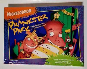New Nickelodeon Prankster Pack Milton Bradley 1995 VINTAGE 90'S NOS Game Crafts - Picture 1 of 2